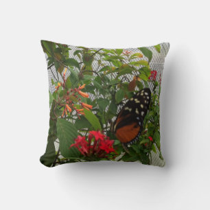 COJÍN DECORATIVO NARANJA BUTTERFLY