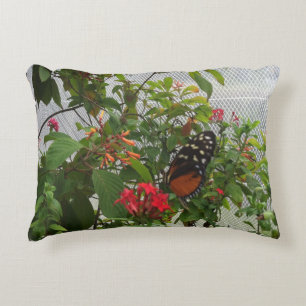 COJÍN DECORATIVO NARANJA BUTTERFLY