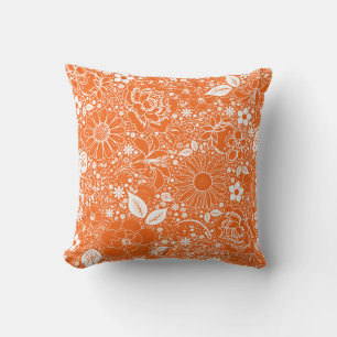 Cojín decorativo Naranja de Bellezas Botánicas