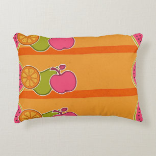 Cojín Decorativo Naranja de frutas frescas