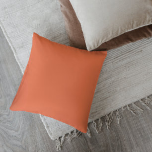 Cojín Decorativo Naranja de Otoño Rústico