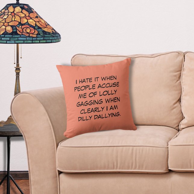 Cojín decorativo Naranja Dilly Dally Salmon (Subido por el creador)