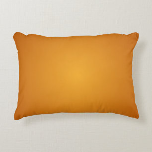 Cojín Decorativo Naranja dorado Naranja quemado Marrón dorado