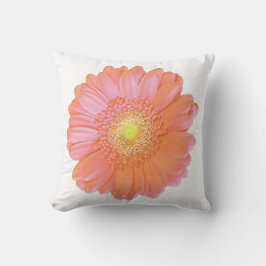 Cojín Decorativo Naranja gerbera daisy