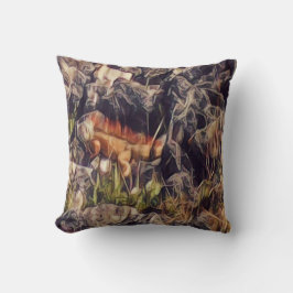 Cojín Decorativo Naranja Guana Art