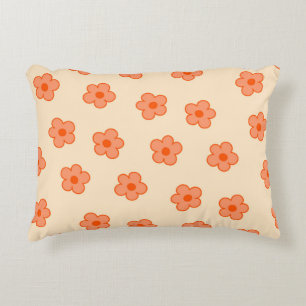 Cojín Decorativo Naranja Hippie Peach Preppy