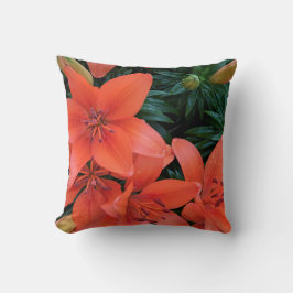 Cojín decorativo naranja Lily