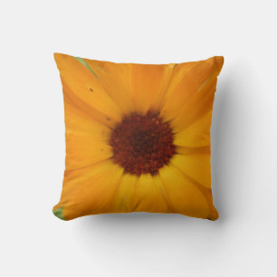 Cojín Decorativo Naranja Lluvia Daisy Pillow