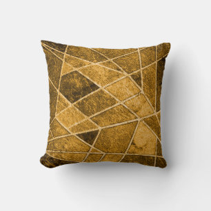 Cojín Decorativo Naranja Marble