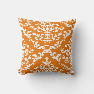 Cojín Decorativo Naranja Negrita Damask @ Emporiomoffa