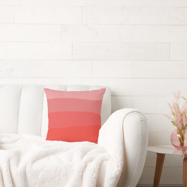 Cojín decorativo naranja Ombre (Sofá)