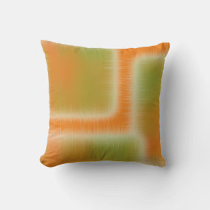 Cojín Decorativo Naranja Resumen de Pastel y Lime