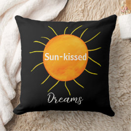 Cojín Decorativo Naranja rojo Sunset Sun Kissed Dreams