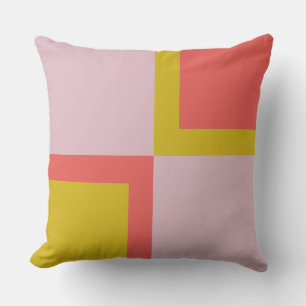 Cojín Decorativo Naranja rosa Amarillo