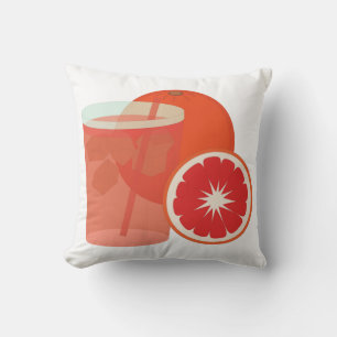 Cojín Decorativo Naranja sanguina