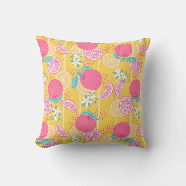 Cojín Decorativo Naranja Summer Mustard (Anverso)