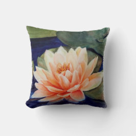 COJÍN DECORATIVO NARANJA WATER LILY PILLOW