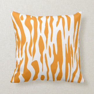 Cojín Decorativo Naranja Zebra Print American MoJo Pillow