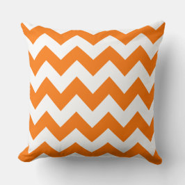 Cojín Decorativo Naranja Zig Zag Pillow a rayas