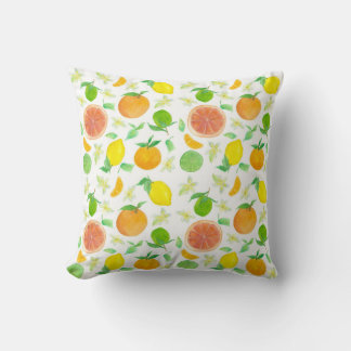 Cojín Decorativo Naranjas Grapefruit Lemons Citrus Fruit