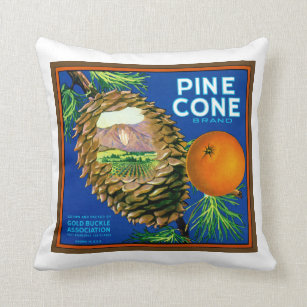 Cojín Decorativo Naranjas Pine Cone