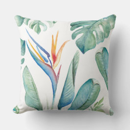 Cojín Decorativo Naranjas tropicales Flower Botanicals and Greenery