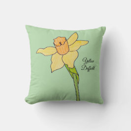 Cojín Decorativo  Narciso Amarillo 
