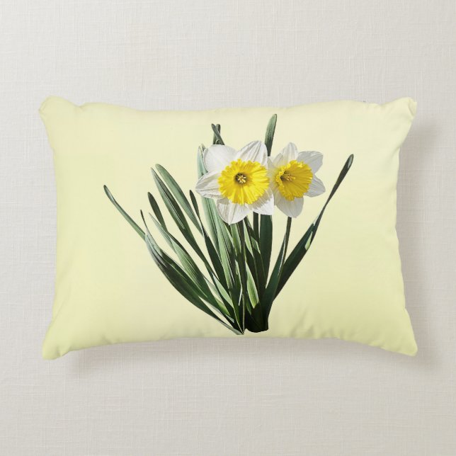 Cojín Decorativo Narciso tímido (Anverso)