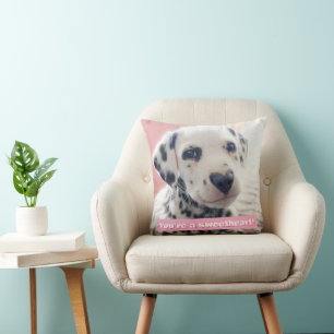 Cojín Decorativo Nariz de Corazón Dálmata