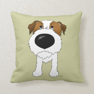 Cojín Decorativo Nariz grande Jack Russell Terrier (alambre)