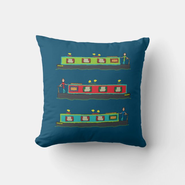 Cojín Decorativo Narrowboat (Anverso)