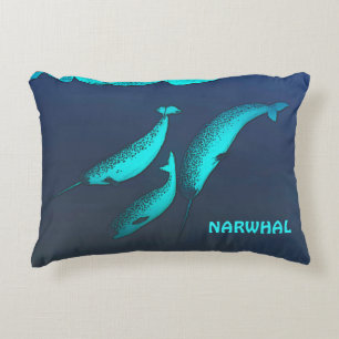 Cojín Decorativo Narwhal