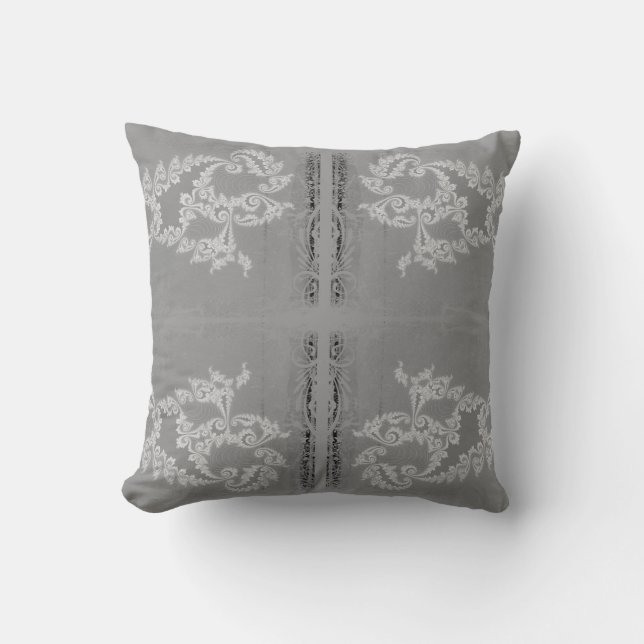 Cojín Decorativo Natación Lacey - Gris gris (Anverso)