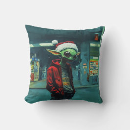 Cojín Decorativo Natal Alien