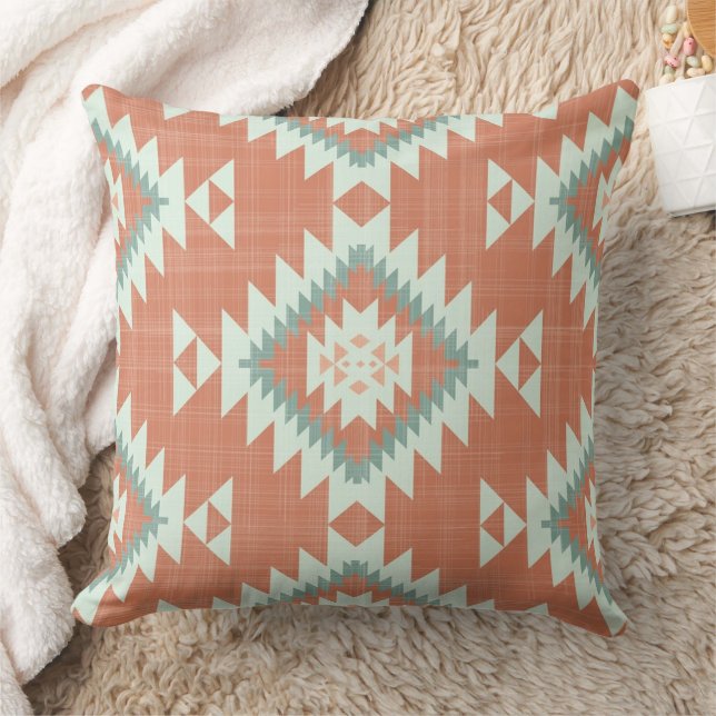 Cojín Decorativo Native Desert 20x20 Throw Pillow (Manta)