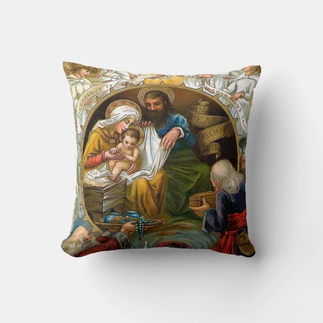 Cojín Decorativo Natividad (Anverso)