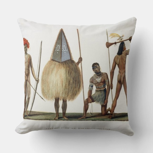 Cojín Decorativo Naturales de nueva Irlanda, del 'autour du lunes (Anverso)