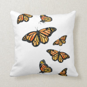 Cojín Decorativo Naturaleza de la fauna silvestre monarca