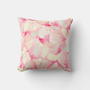 Cojín Decorativo Naturaleza del florecimiento rosa. Naturaleza de l