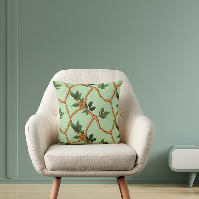 Cojín Decorativo Naturaleza Hoja Rústica Énfasis (Subido por el creador)