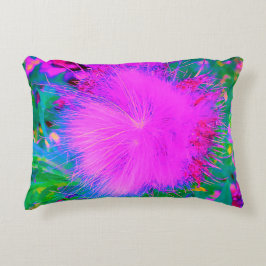 Cojín Decorativo Naturaleza psicodélica púrpura ultravioleta