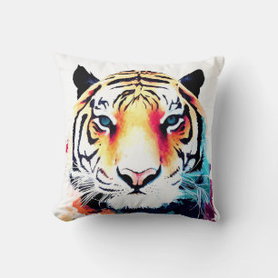 Cojín Decorativo Naturaleza salvaje del tigre Color de los animales