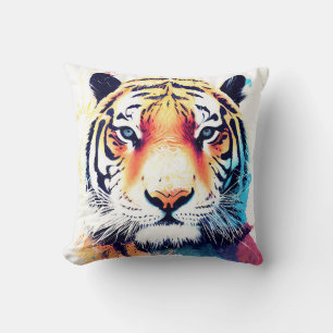 Cojín Decorativo Naturaleza salvaje del tigre Color de los animales