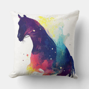 Cojín Decorativo Naturaleza silvestre animal Colores arte pintura