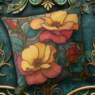 Cojín Decorativo Naturaleza vintage reinventada en floral
