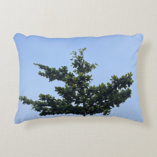 Cojín Decorativo Nature's Harmony Pillow - Trees and Skies in Perfe (Anverso)