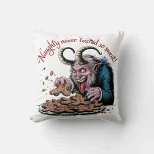 Cojín Decorativo Naughty Krampus Navidades Design