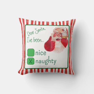 Cojín Decorativo Naughty Santa