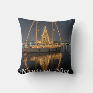 Cojín Decorativo "Nauti" o "Bonito" - Navidad en un barco de vela f