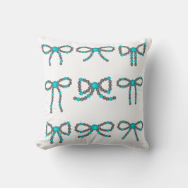 Cojín Decorativo Navajo Pearl Bow Pillow